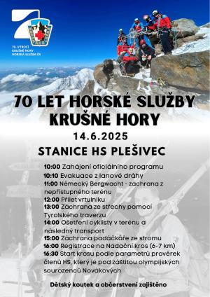 70 let Horské služby Krušné hory 1